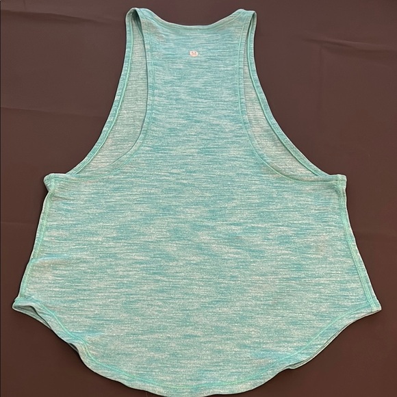 Lululemon Sweat Date Tank Heathered Teal Green, XS - Picture 4 of 6